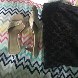 MAJOR SALE Gucci heels size 9 1/2 comes with bag